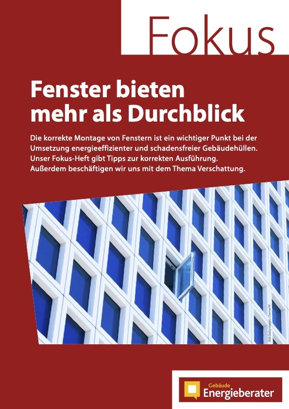 Cover GEB FOKUS Fenster