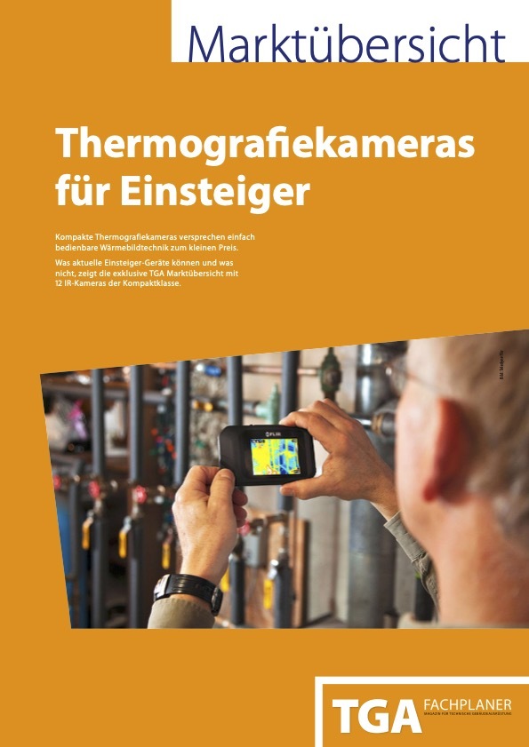 TGA Marktübersicht Thermografiekameras für Einsteiger