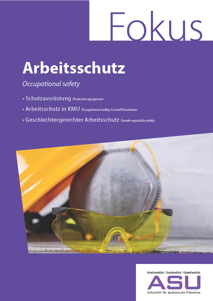 ASU Fokus Arbeitsschutz