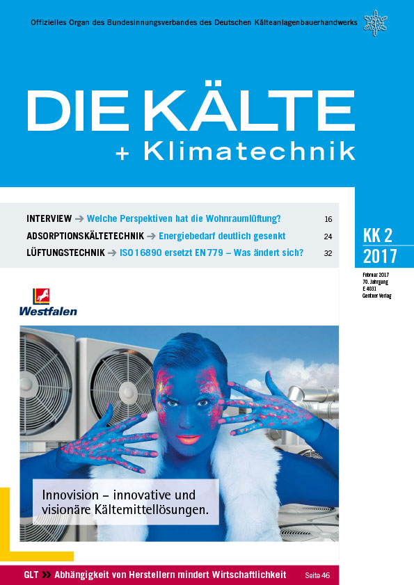 Die K&auml;lte- und Klimatechnik 2017-2