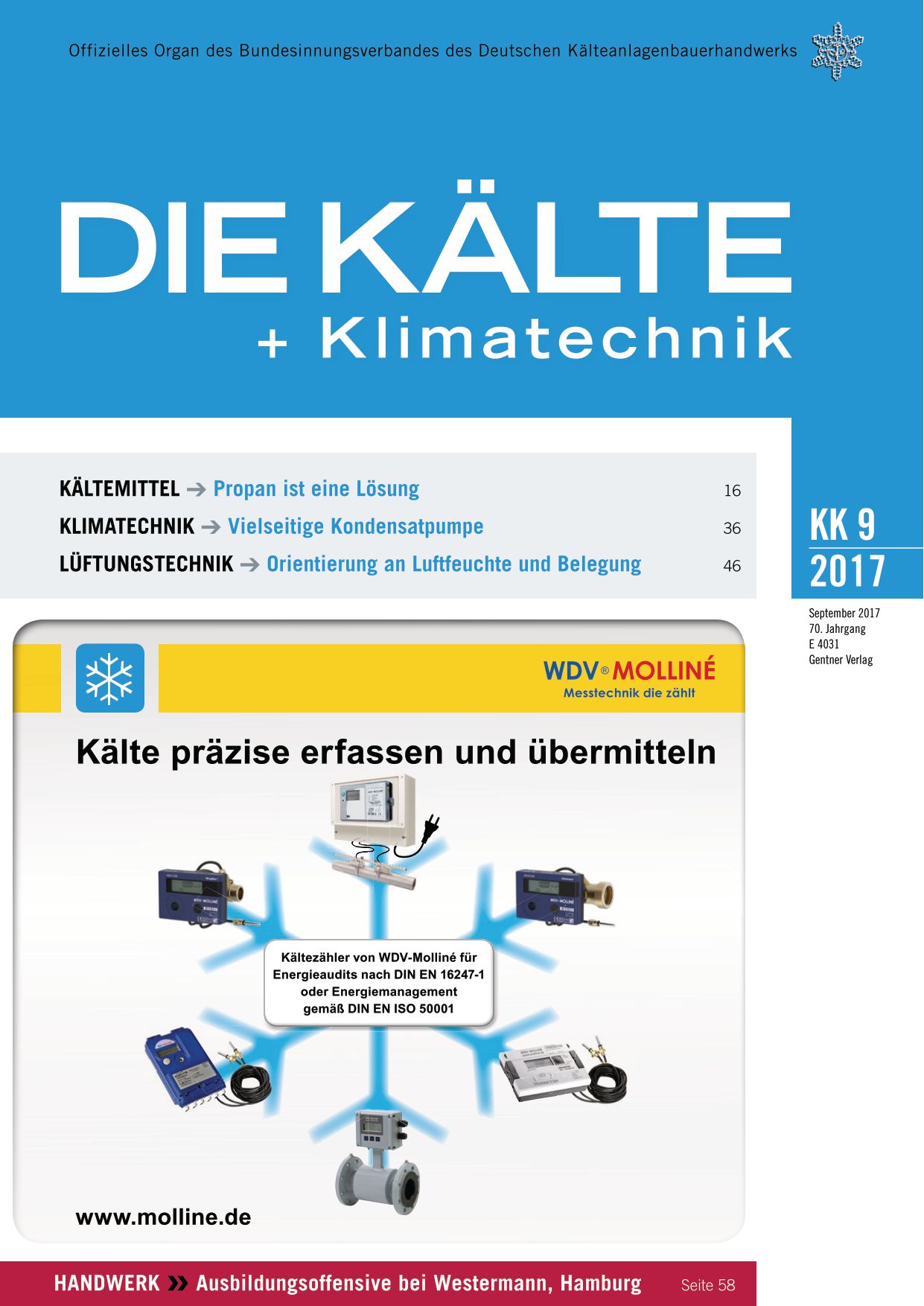 Die K&auml;lte- und Klimatechnik2017-9