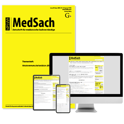 MedSach - Zeitschrift für medizinische Sachverständige
